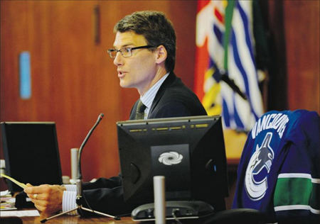 Vancouver Mayor Gregor Robertson.