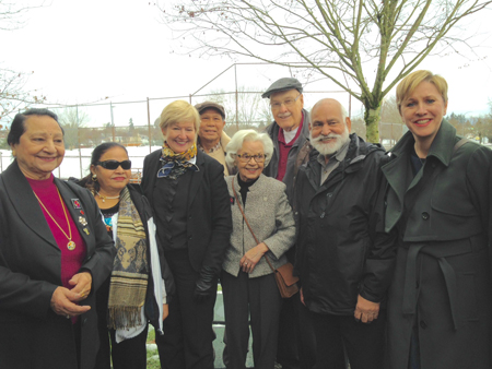 Groundbreaking Ceremony, January 9, at Killarney Community Centre. courtesy: George Grant