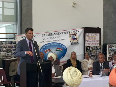 Vancouver Council will create a new seniors centre in East Vancouver, Mayor Gregor Robertson has announced. photo: The Link