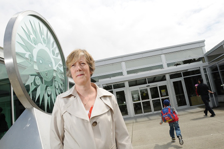 Ainslie Kwan, president of the Killarney Community Centre Association. photo: Dan Toulgoet